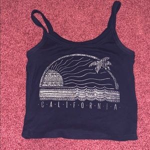 Tank crop top
